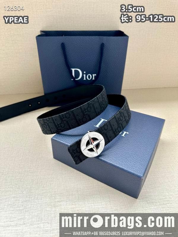 Replica Dior belt 35mmX95-125cm 8L19