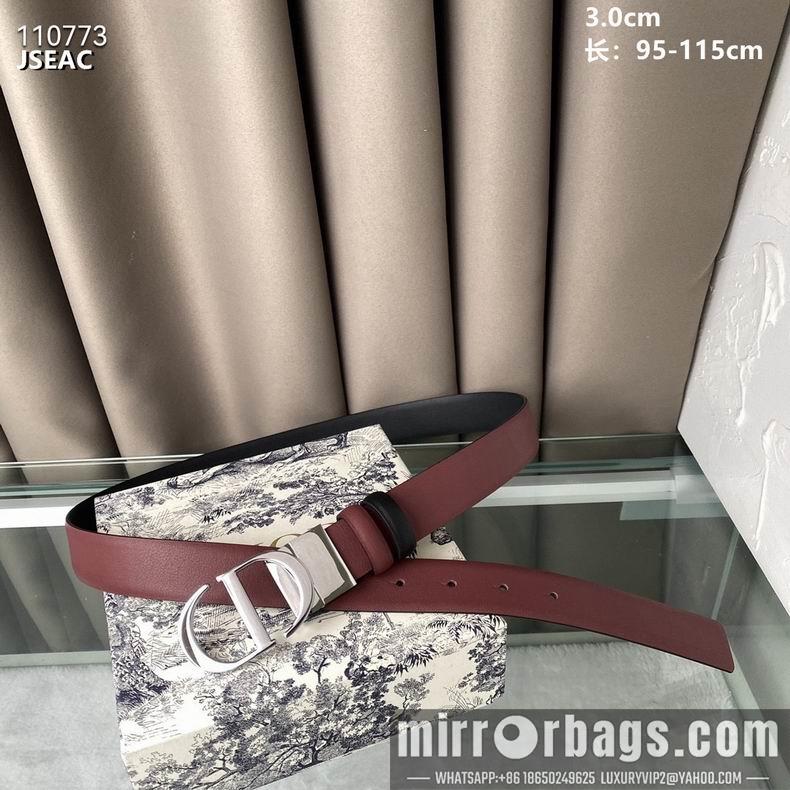 Replica Dior Belt 30mmX95-115cm 8L08