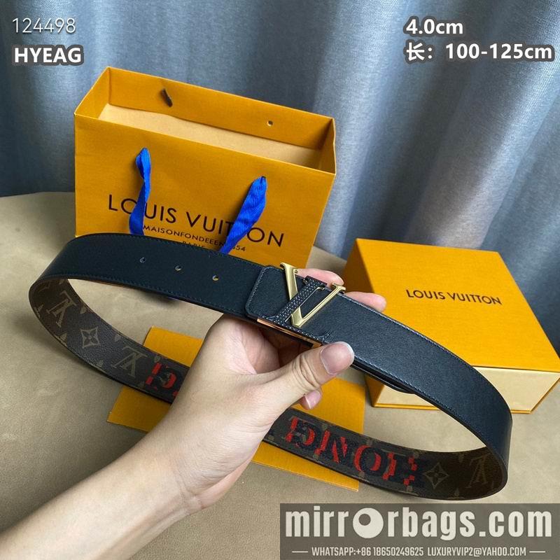 Replica LV belt 40mmX100-125cm 8L34