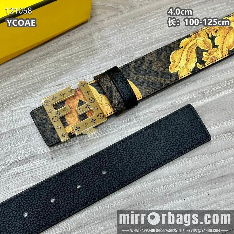 Replica Fendi belt 40mmX100-125cm 8L114