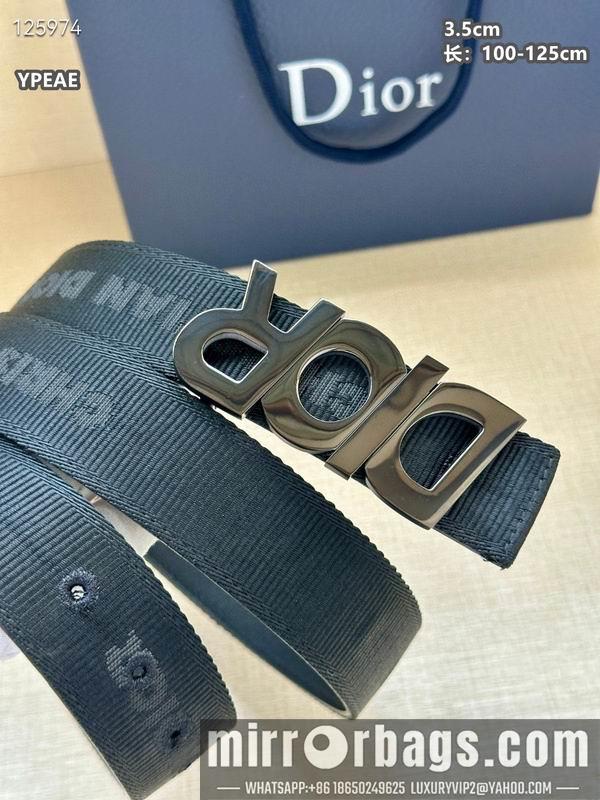 Replica Dior belt 35mmX100-125cm 8L29