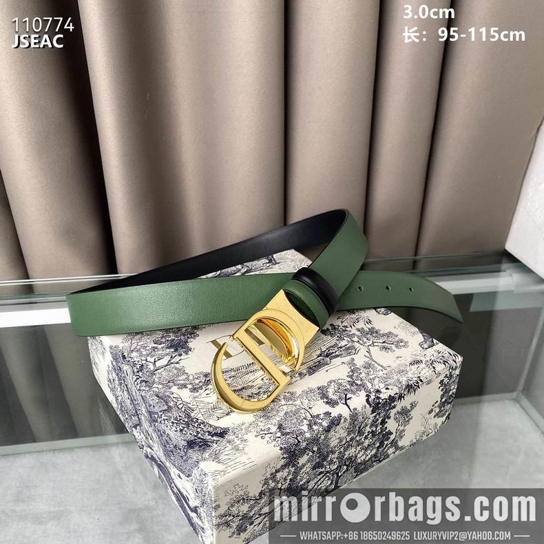Replica Dior Belt 30mmX95-115cm 8L08