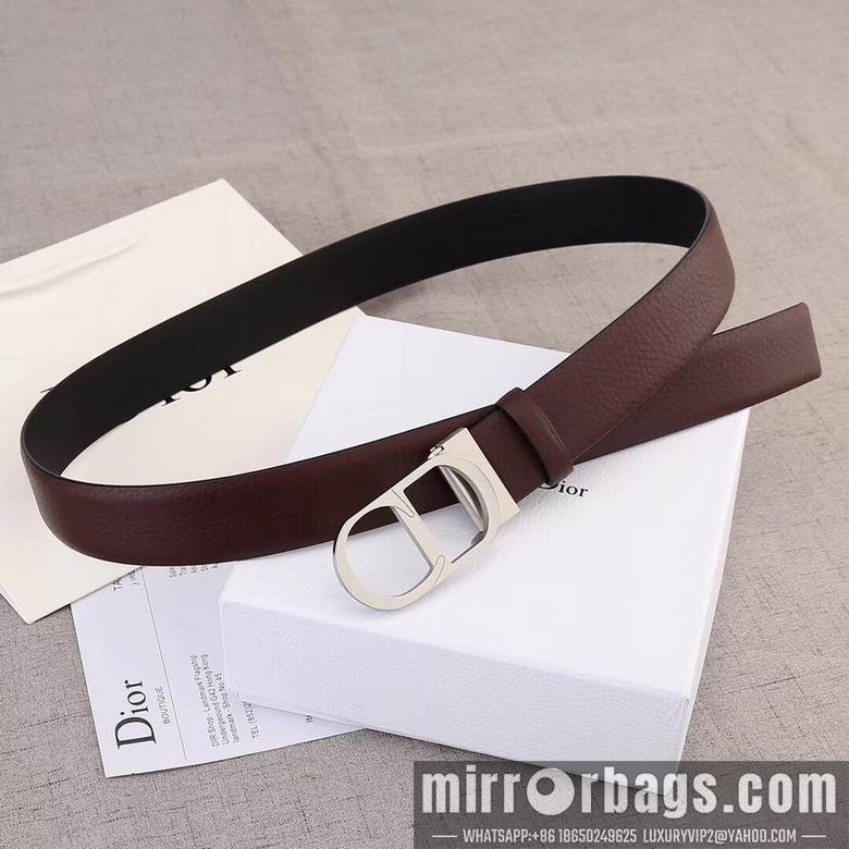 Replica Dior Belt 34mmX95-125cm 7D21