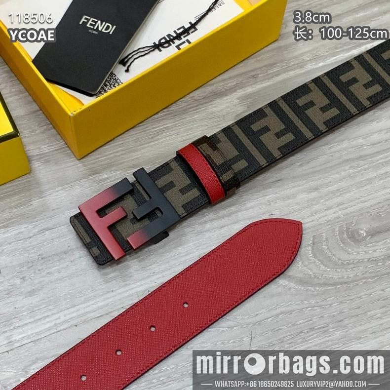 Replica Fendi belt 38mmX100-125cm 8L01