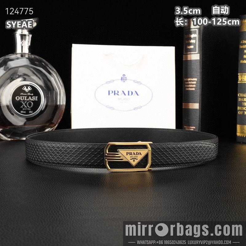 Replica Prada belt 35mmX100-125cm 8L54