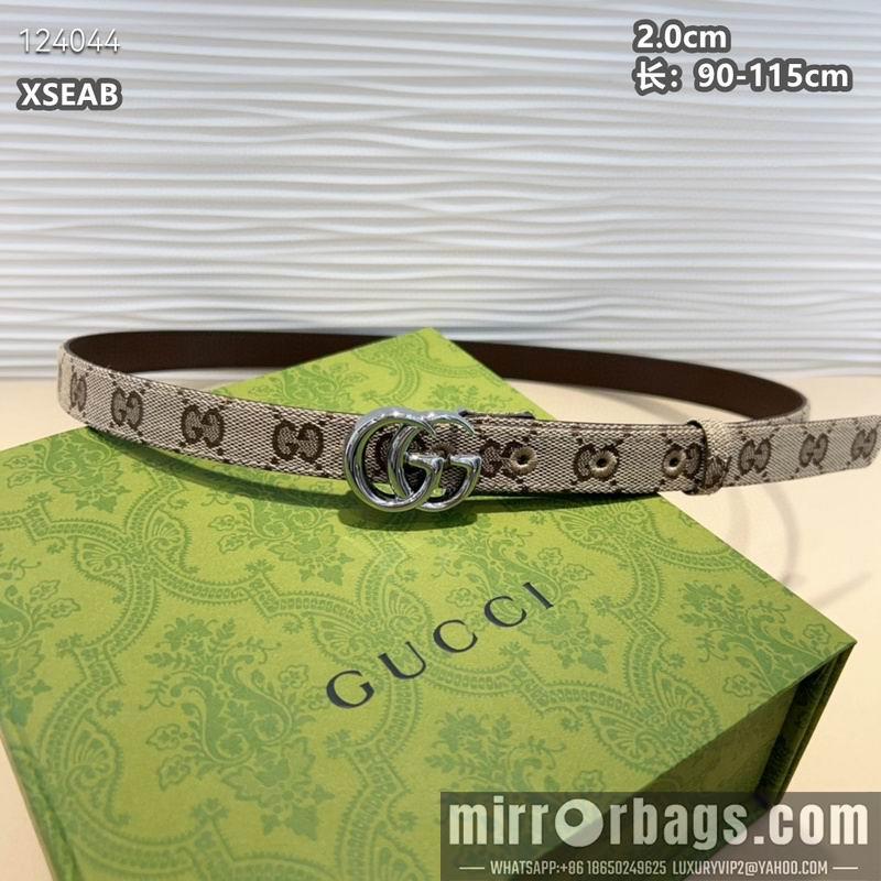 Replica Gucci belt 20mmX90-115cm 8L21