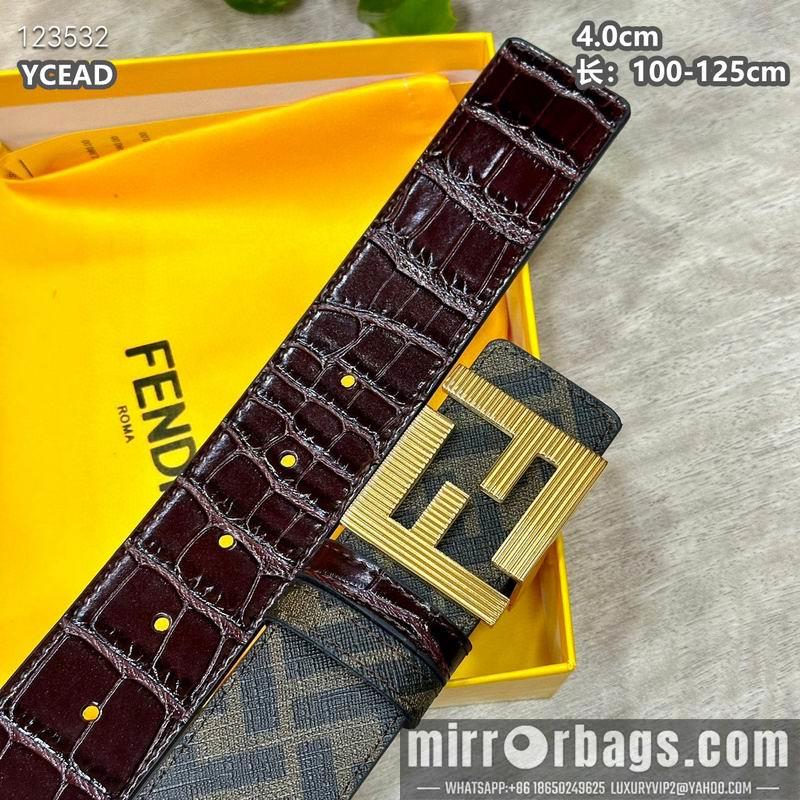 Replica Fendi belt 40mmX100-125cm 8L53