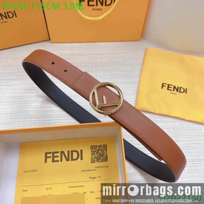 Replica Fendi Belt 30mmX95-115cm 7D