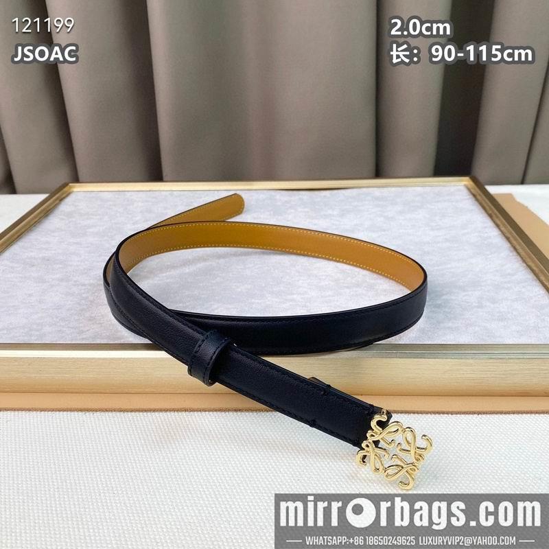 Replica Loewe belt 20mmX90-115cm 8L03