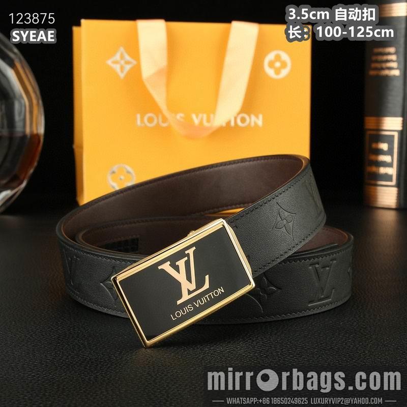 Replica LV belt 35mmX100-125cm 8L49
