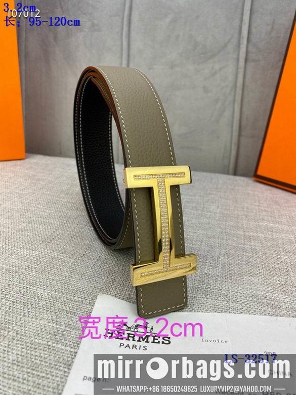 Replica Hermes Belt 32mmX95-125cm 8L01