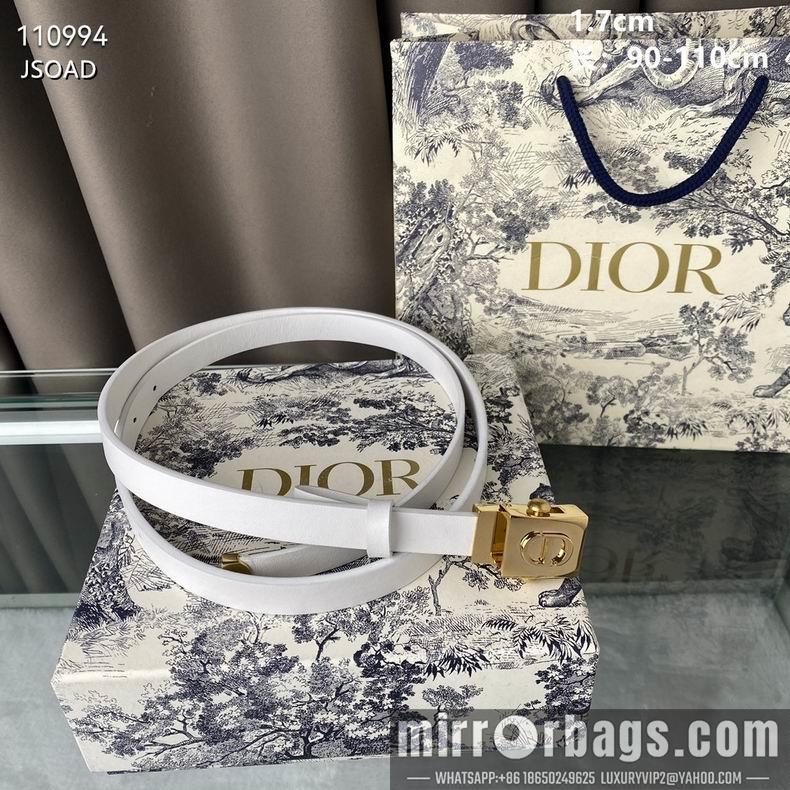 Replica Dior Belt 17mmX90-110cm 8L01