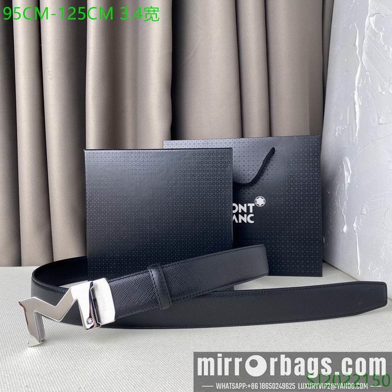 Replica Montblanc Belt 34mmX95-125CM 7D26