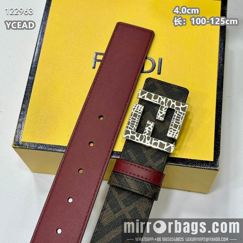 Replica Fendi belt 40mmX100-125cm 8L89
