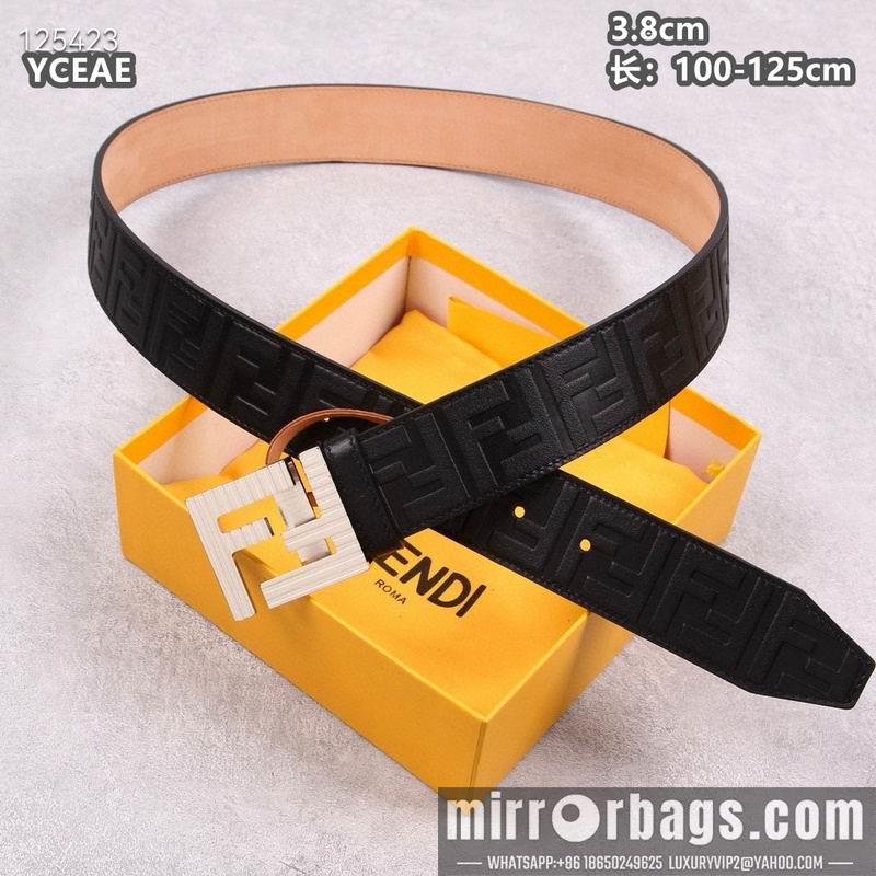 Replica Fendi belt 38mmX100-125cm 8L17