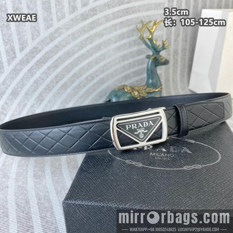 Replica Prada belt 35mmX105-125cm 8L64