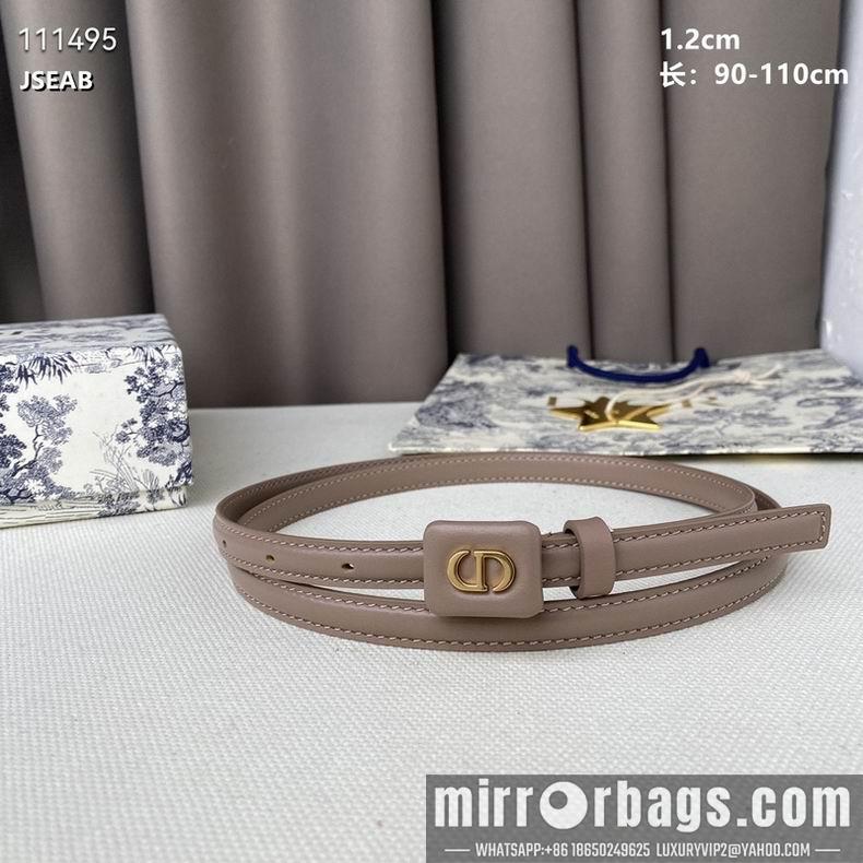 Replica Dior Belt 12mmX90-110cm 8L0515