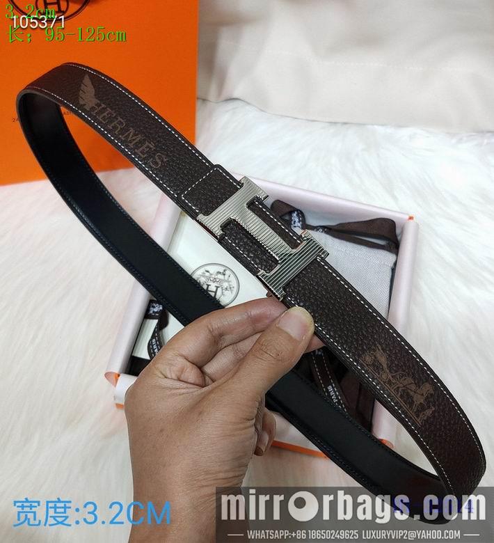 Replica Hermes Belt 32mmX95-125cm 8L03