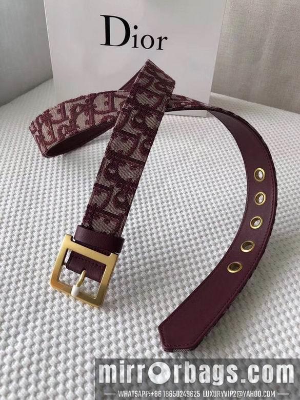 Replica Dior Belt 34mmX95-125cm 7D23