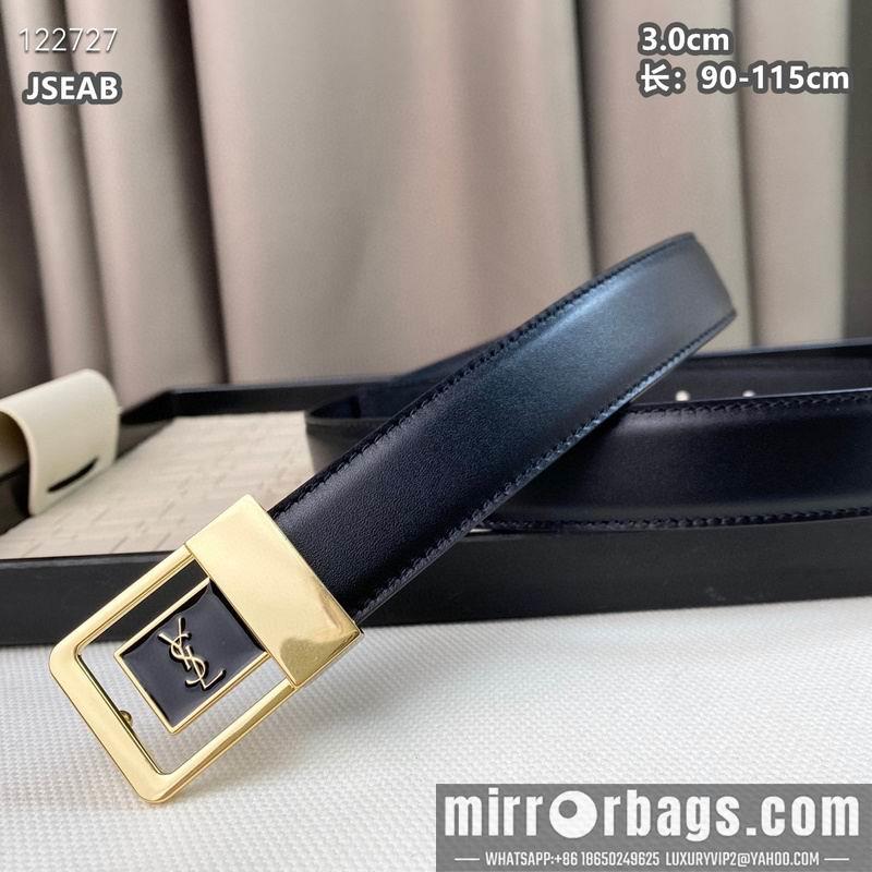 Replica YSL belt 30mm 90-115cm 8L06