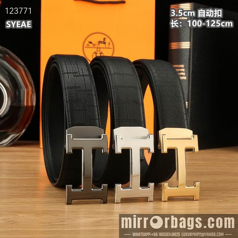 Replica Hermes belt 35mmX100-125cm 8L25