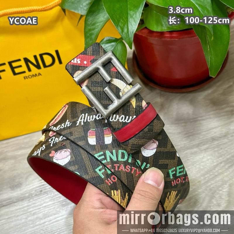 Replica Fendi belt 38mmX100-125cm 8L32