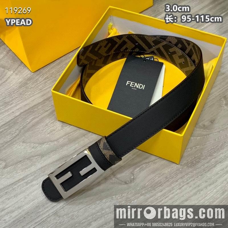 Replica Fendi belt 30mmX95-115cm 8L16