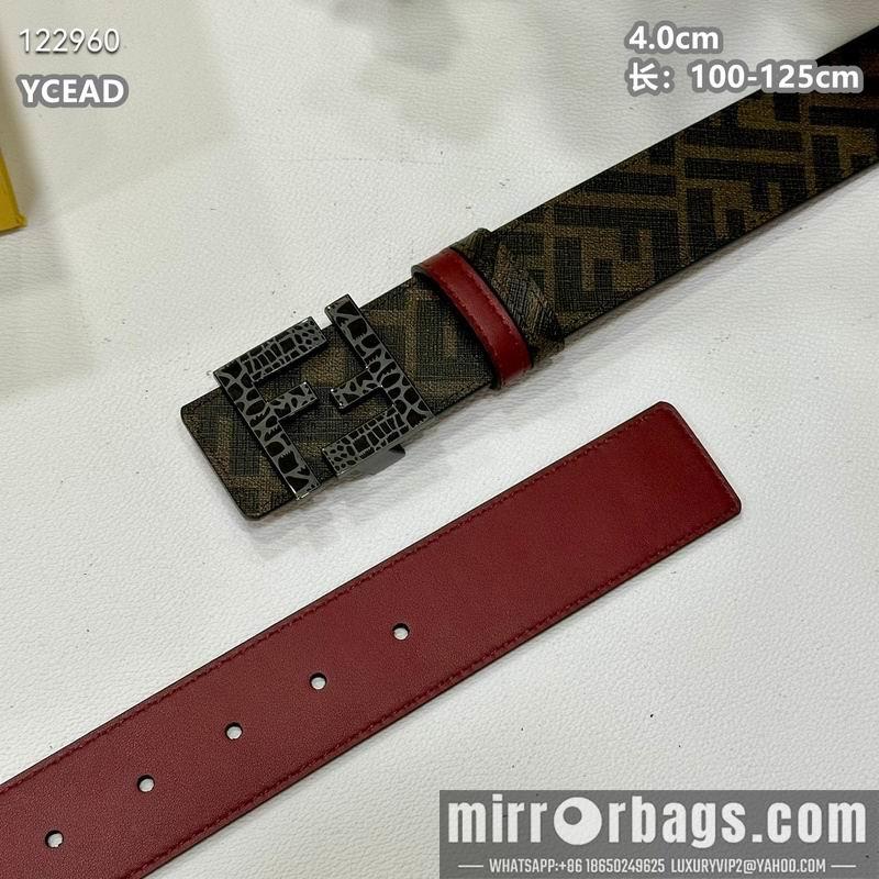 Replica Fendi belt 40mmX100-125cm 8L89