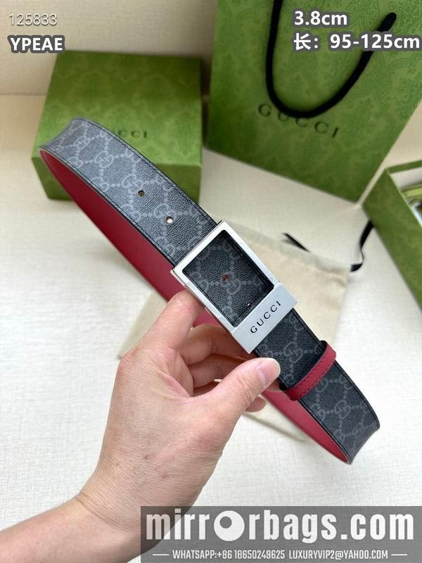 Replica Gucci belt 38mmX95-125cm 8L01