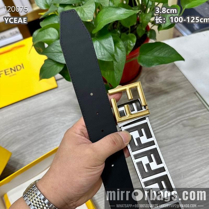 Replica Fendi belt 38mmX100-125cm 8L09