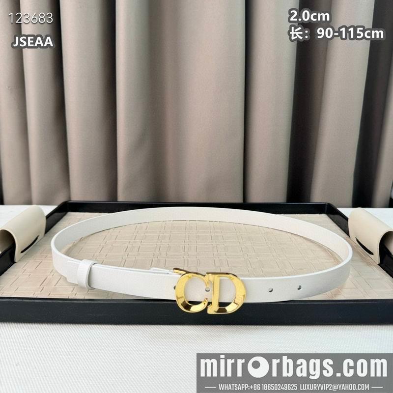 Replica Dior belt 20mmX90-115cm 8L19