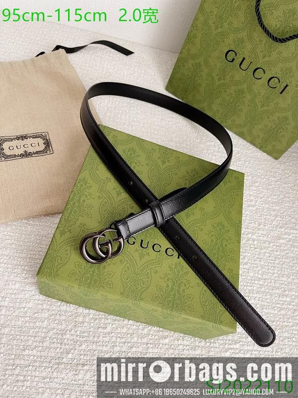 Replica Gucci belt 20mmX95-115cm 7D02