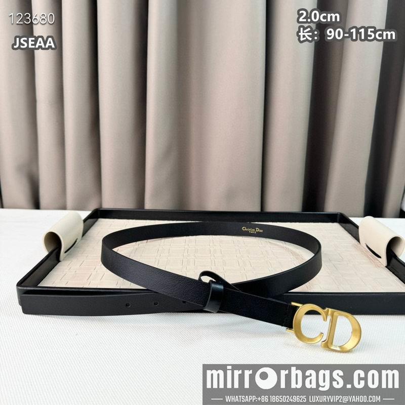 Replica Dior belt 20mmX90-115cm 8L19