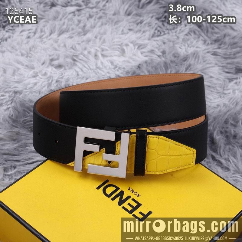 Replica Fendi belt 38mmX100-125cm 8L19