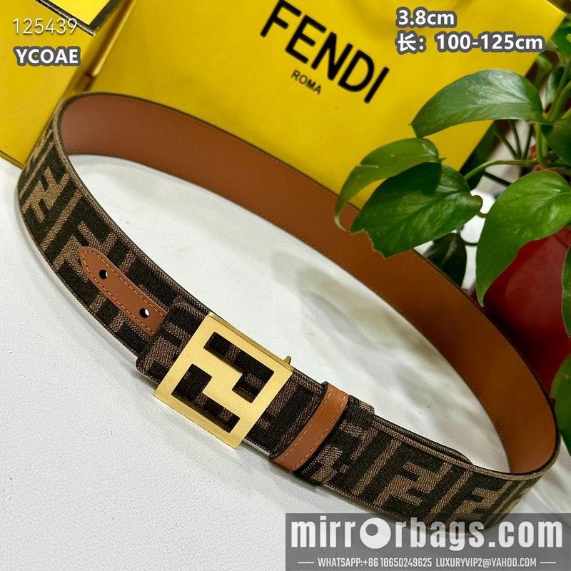 Replica Fendi belt 38mmX100-125cm 8L14