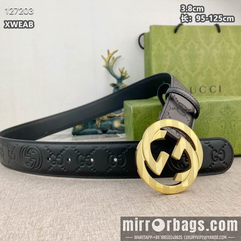 Replica Gucci belt 38mmX95-125cm 8L37