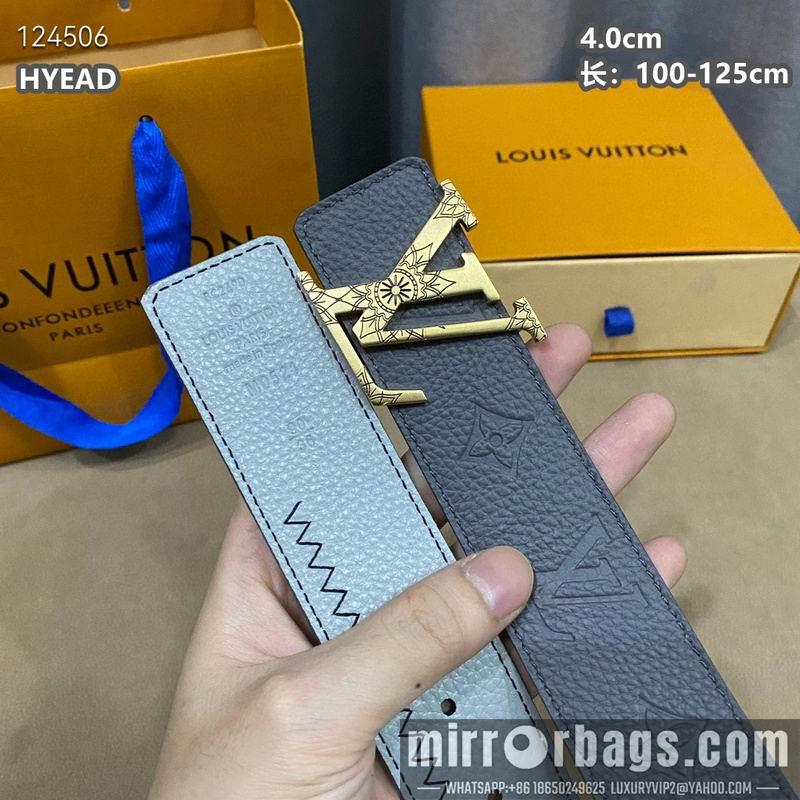 Replica LV belt 40mmX100-125cm 8L49