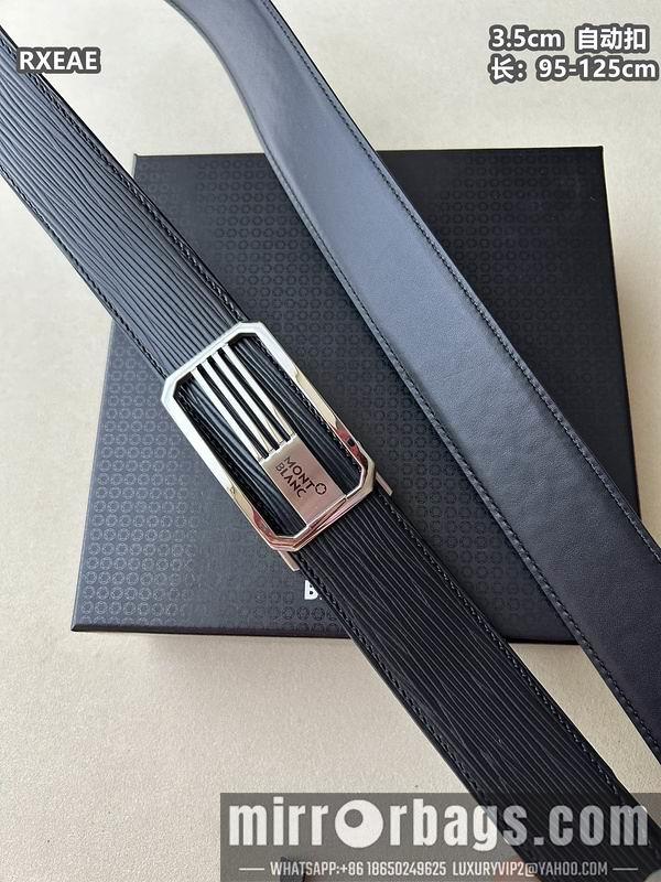 Replica Montlanc belt 35mmX100-125cm 8L77