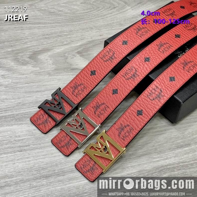Replica MCM belt 40mmX100-125cm 8L02