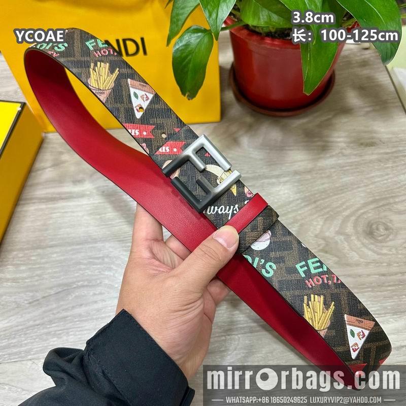 Replica Fendi belt 38mmX100-125cm 8L32