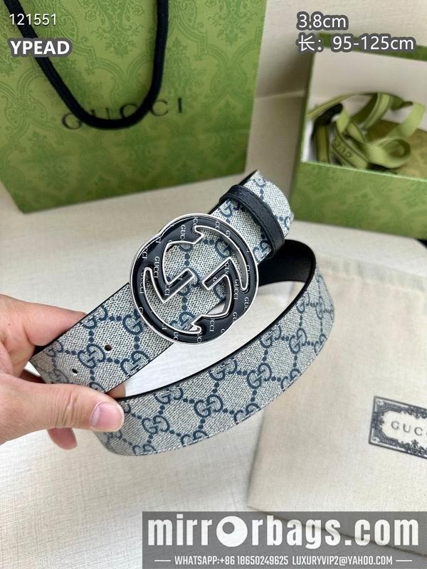 Replica Gucci belt 38mmX95-125cm 8L13