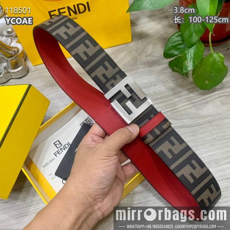 Replica Fendi belt 38mmX100-125cm 8L01