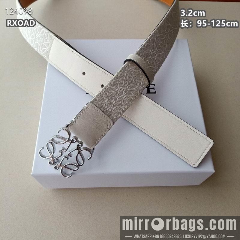Replica Loewe belt 32mmX95-125cm 8L01
