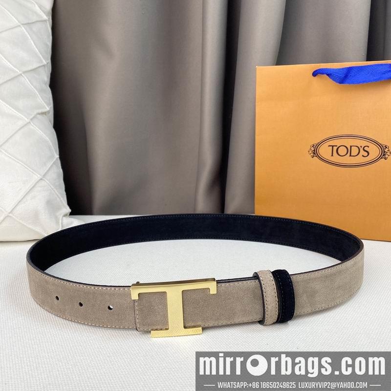 Replica Tod's belt 34mmX95-125cm 7D02