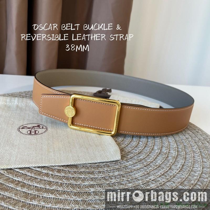 Replica Hermes Belt 38mmX95-125cm 7D50