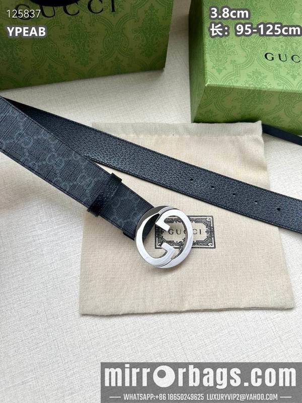 Replica Gucci belt 38mmX95-125cm 8L08
