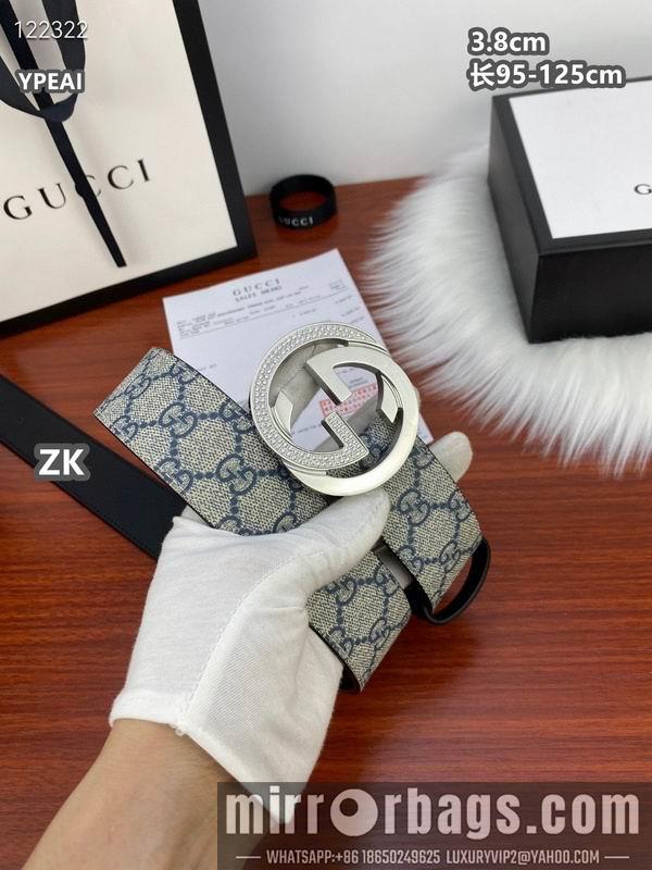 Replica Gucci belt 38mmX95-125cm 8L20
