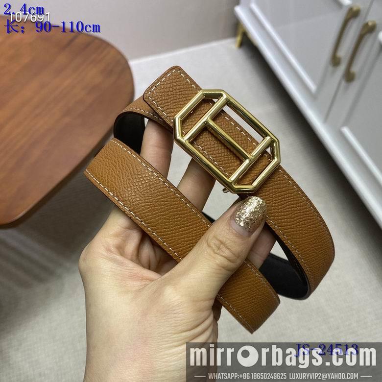 Replica Hermes Belt 24mmX90-110cm 8L01