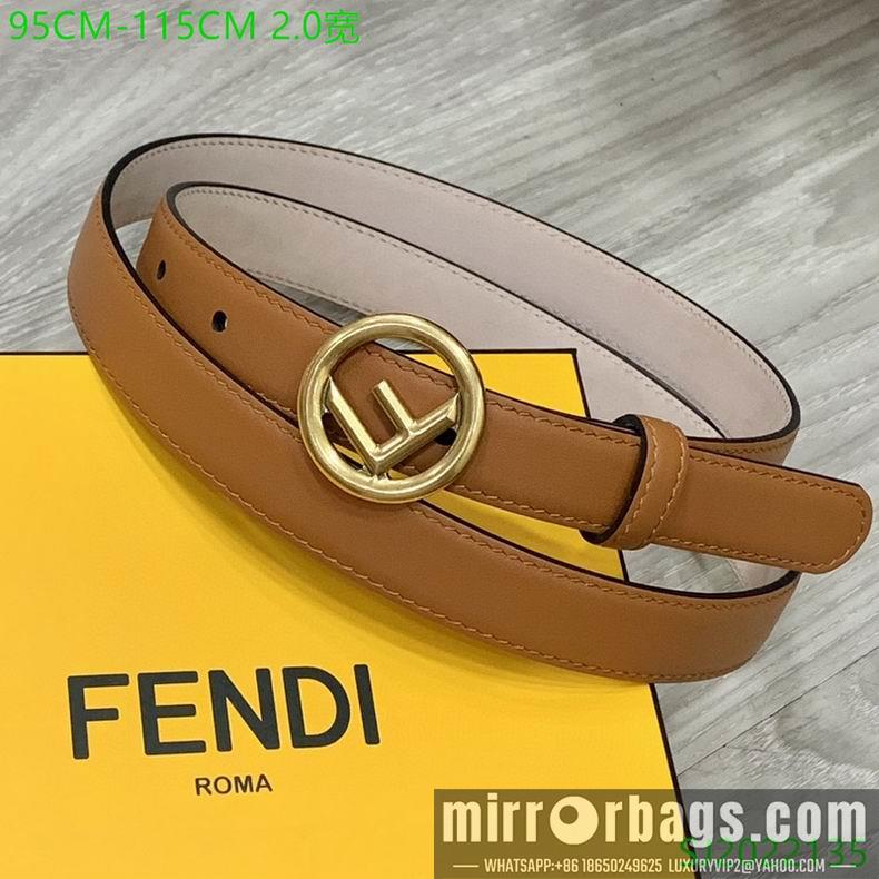 Replica Fendi Belt 20mmX95-115cm 7D06