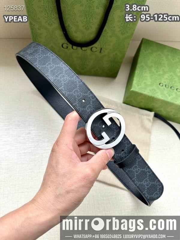Replica Gucci belt 38mmX95-125cm 8L08